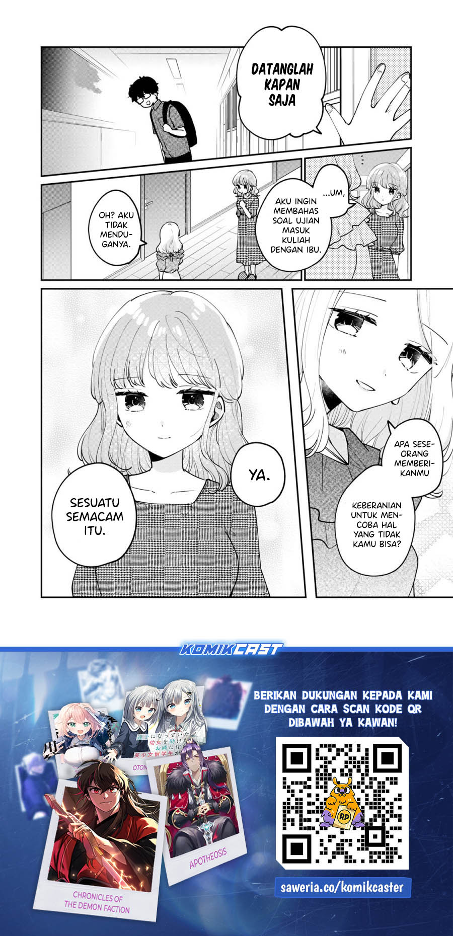 It’s Not Meguro-san’s First Time Chapter 69 Gambar 17
